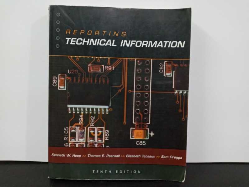 REPORTING TECHNICAL INFORMATION