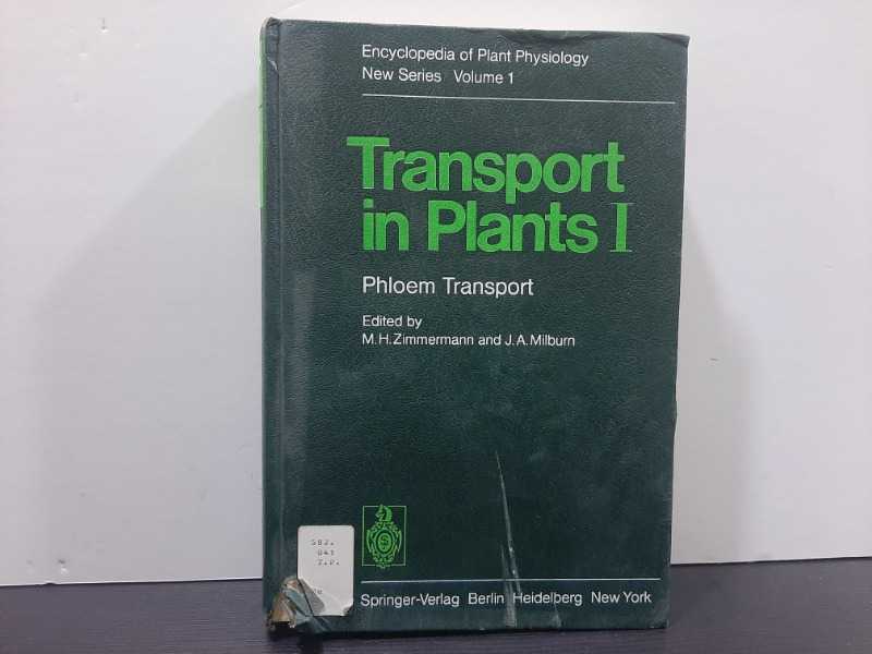 Transport in Plants I phloem Transport