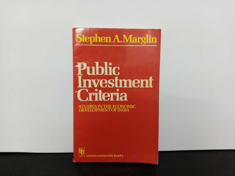 public Investment criteria