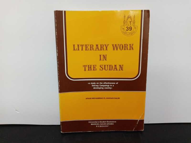 LITERARY  WORK IN THE SUDAN