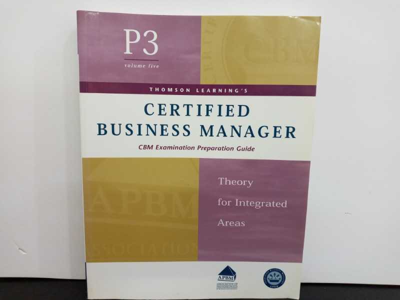 CERTIFIED BUSINESS MANAGER