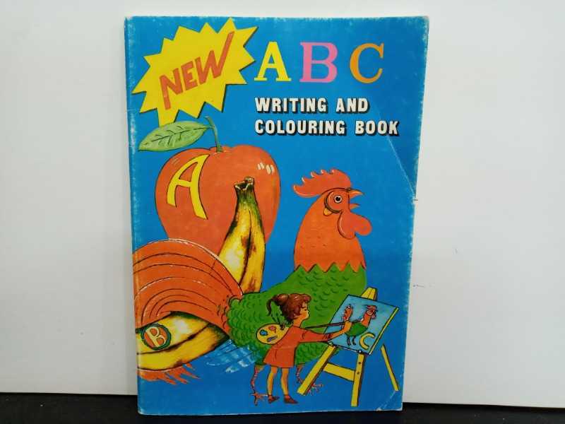 WRITING AND COLOURING BOOK