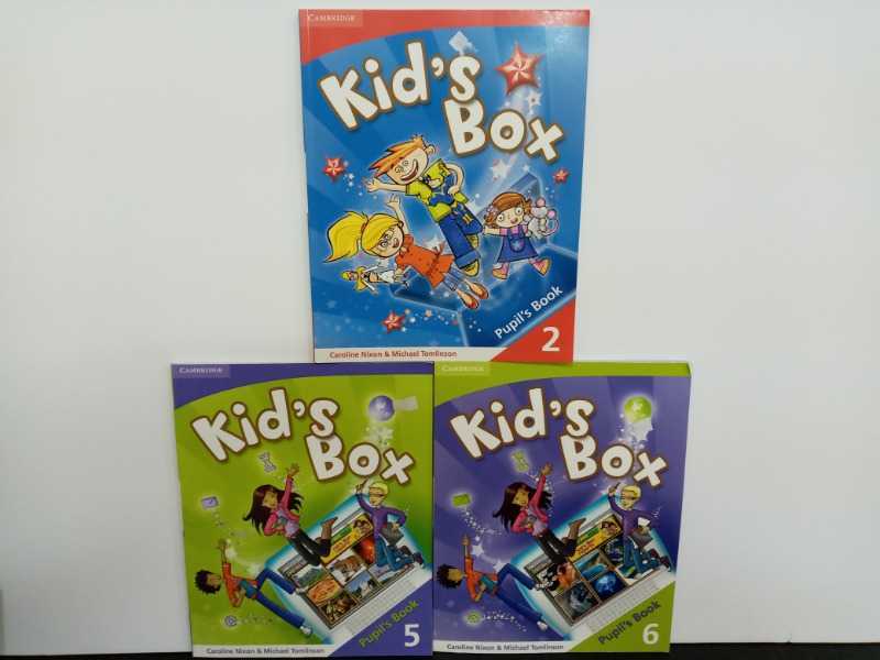 Kids Box , Pupils Book 2,5,6