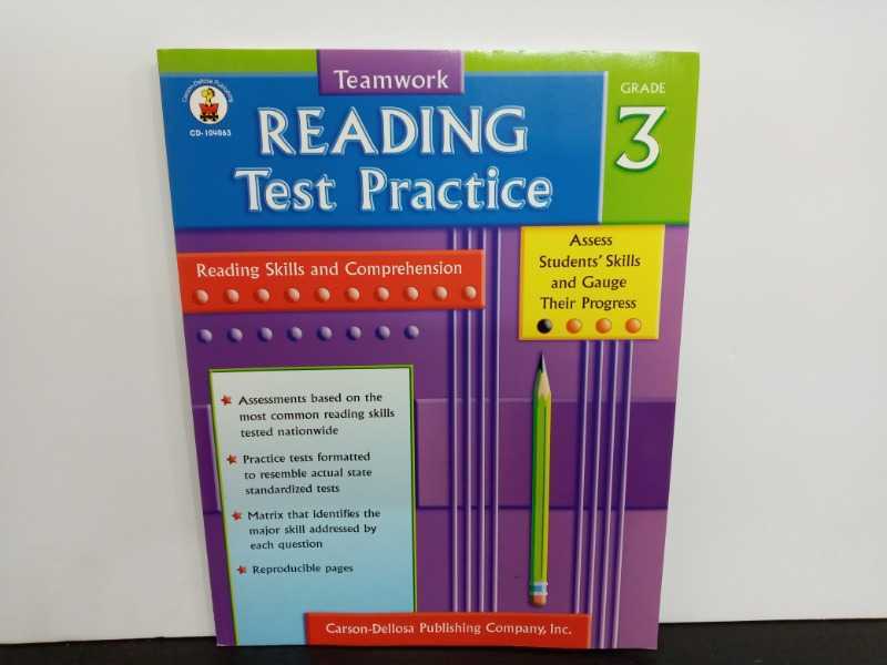 READING Test Practice ,GRADE 3
