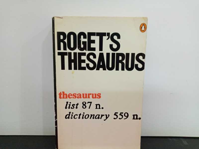 ROGETS THESAURUS