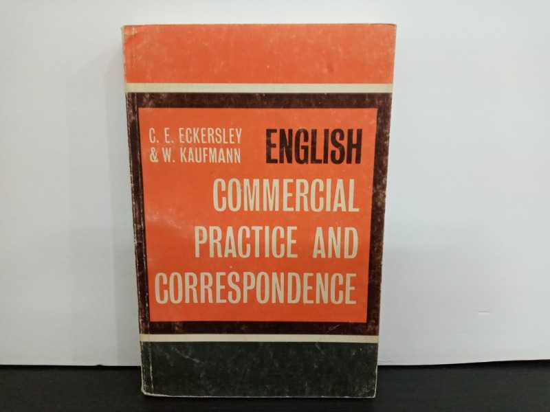 ENGLISH COMMERCIAL PRACTICE AND CORRESPONDENCE