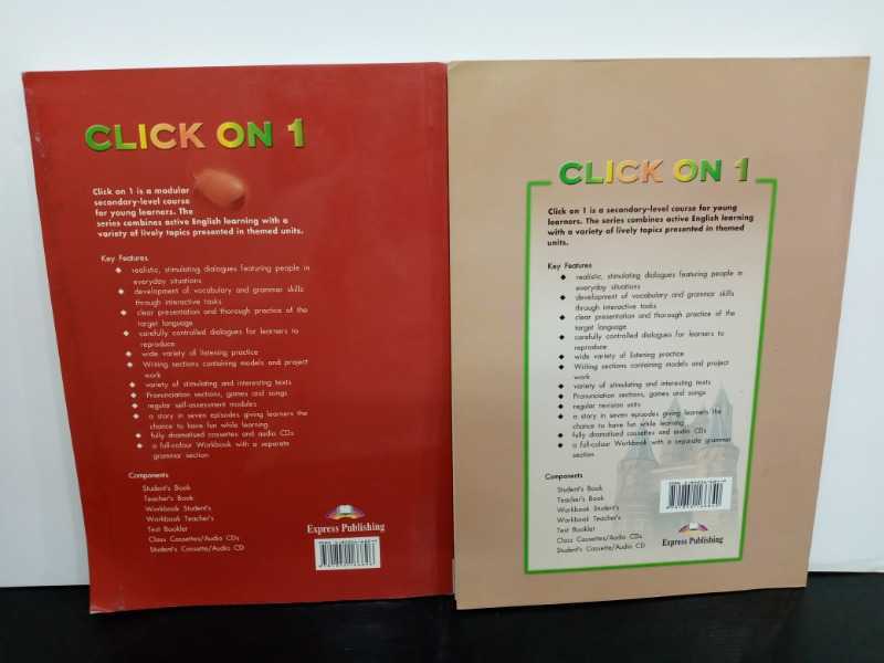 CLICK ON 1 Students book & Workbook