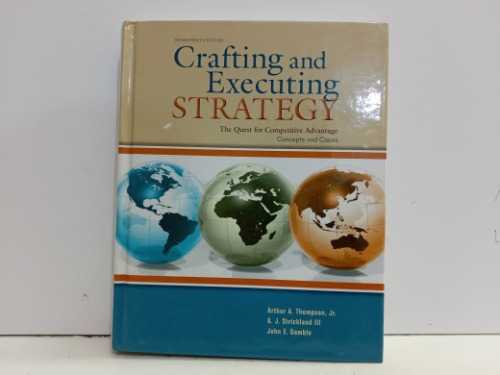 Crafting and Executing STRATEGY