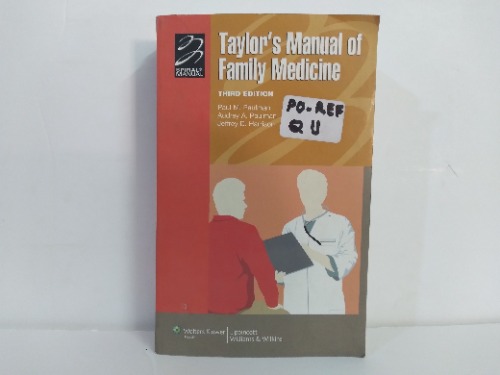 TAYLORS MANUAL OF FAMILY MEDICINE