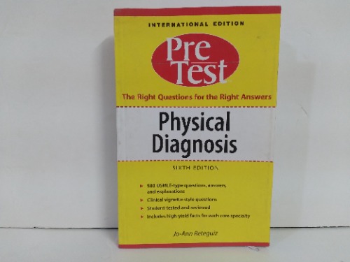 Pre Test physical Diagnosis 