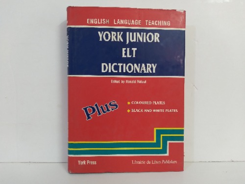 ENGLISH LANGUAGE TEACHING YORK JUNIOR ELT DICTIONARY