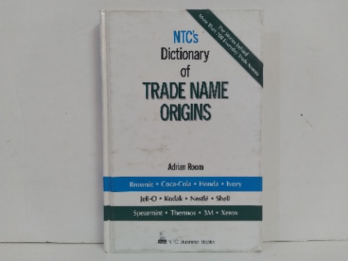 Dictionary of TRADE NAME ORIGINS