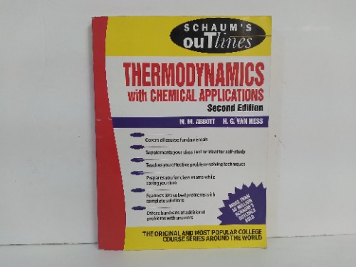 THERMODYNAMICS with CHEMICAL APPLICATIONS