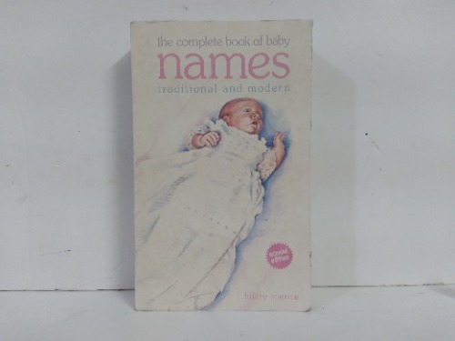 the complete book of baby names traditional and moder