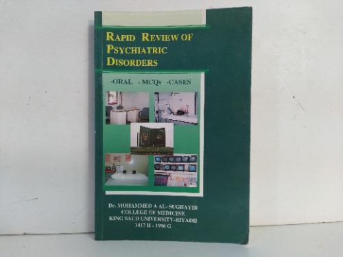 RAPID REVIEW OF PSYCHIATRIC DISORDERS