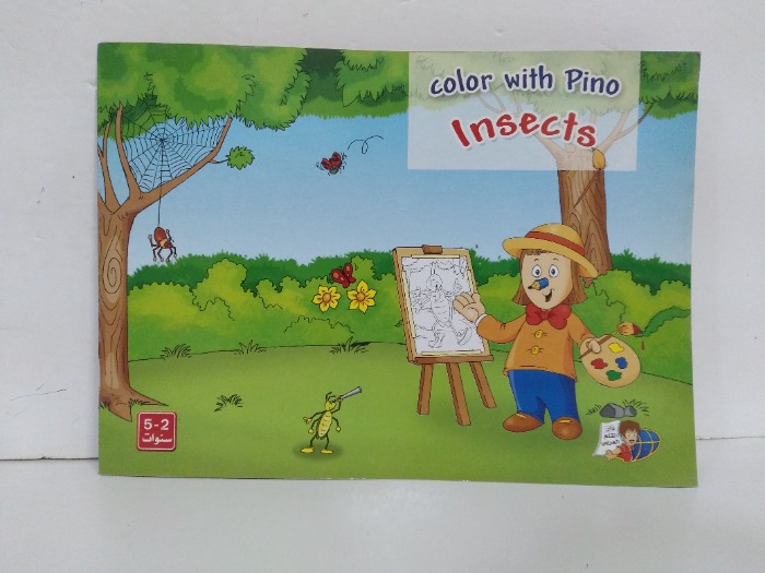 Color with pino Insects