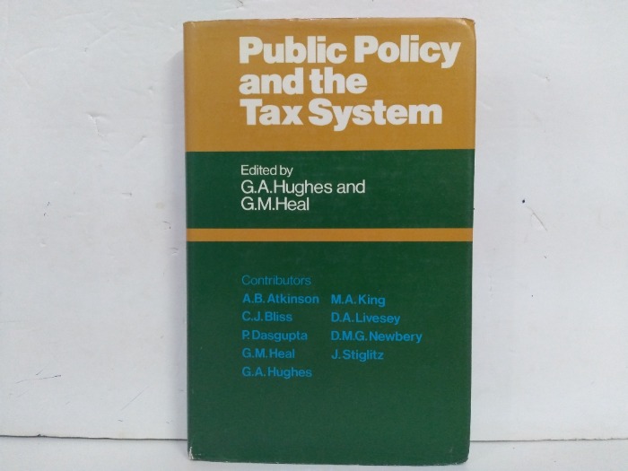 Public Policy and the Tax System