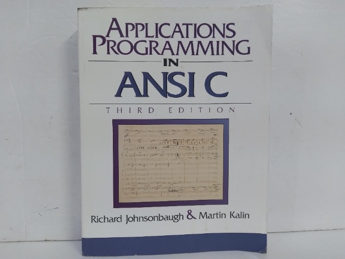 APPLICATIONS PROGRAMMING IN ANSI C