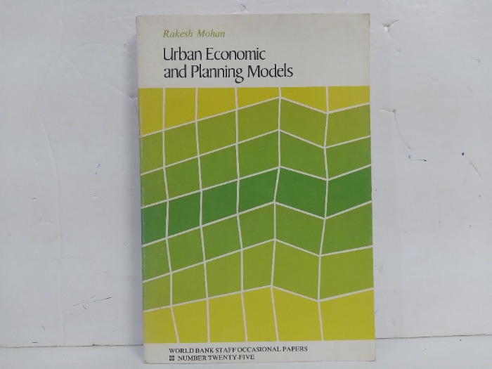 Urban Economic and Planning Models