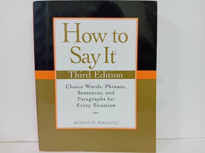 How to Say It