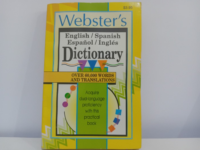 Websters English Spanish Espanol Ingles Dictionary