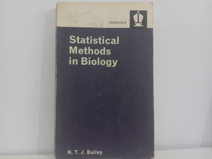 Statistical Methods In Biology