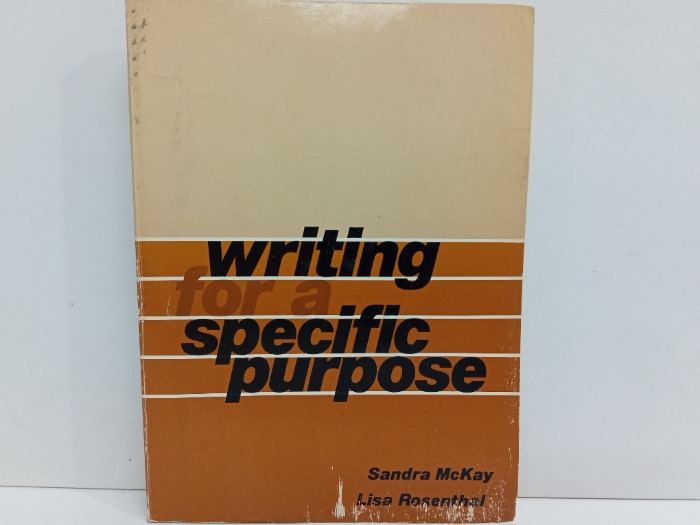 writing for a specific purpose