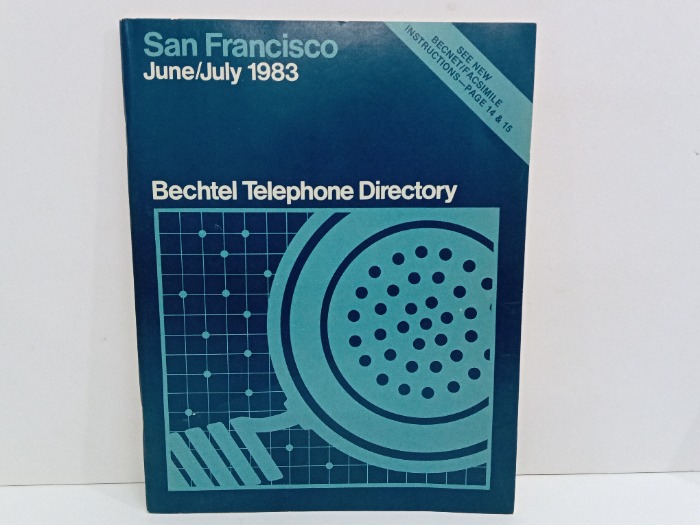 Bechtel Telephone Directory