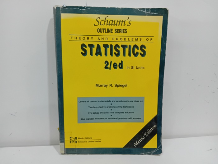 STATISTICS 2/ ed in sl Units 