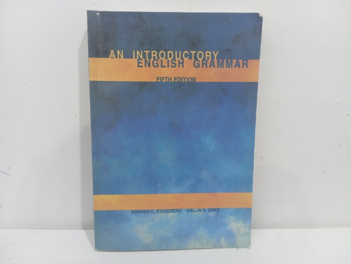 AN INTRODUCTORY ENGLISH GRAMMAR 
