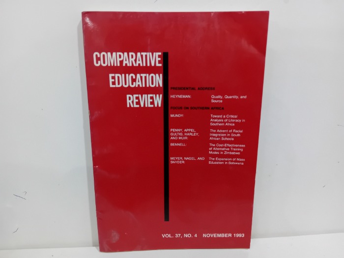COMPARATIVE EDUCATION REVIEW 