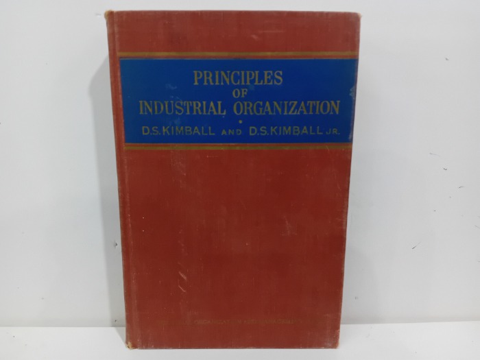 PRINCIPLES OF INDUSTRIAL ORGANIZATION 