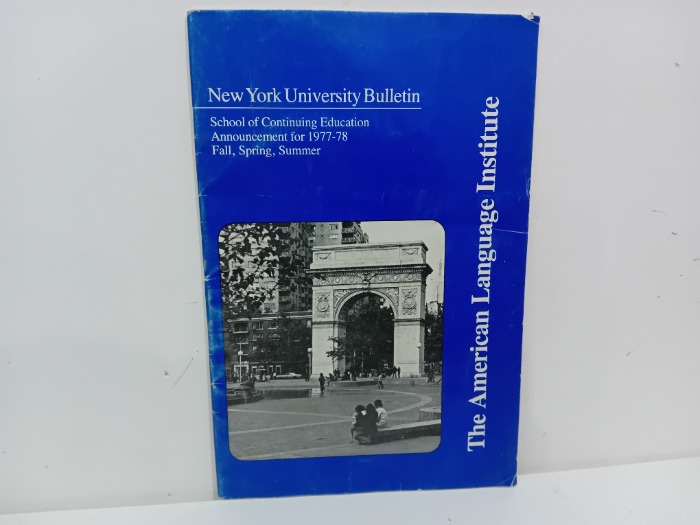 New York University Bulletin 