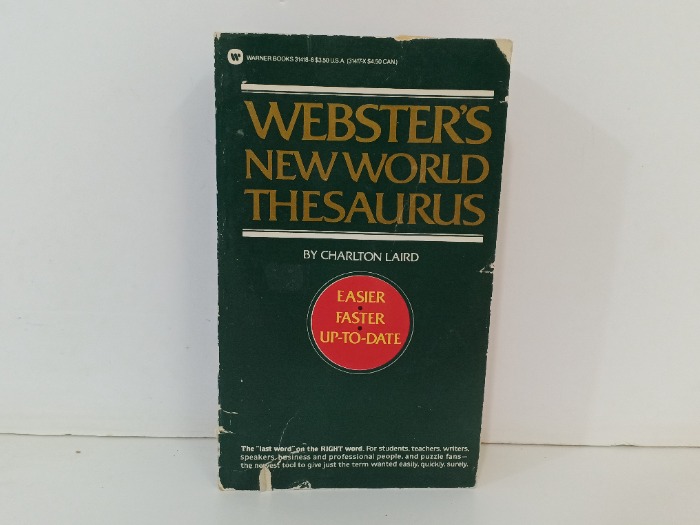 WEBSTER S  NEW WORLD THESAURUS