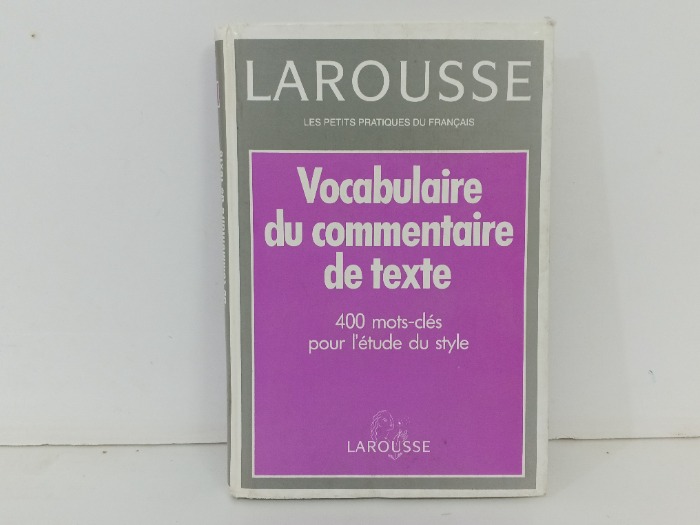 Vocabulaire du commentaire de text