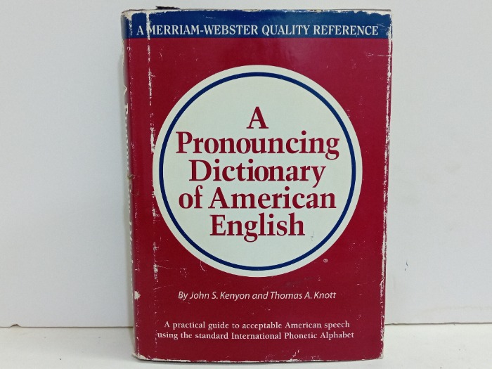 A Pronouncing Dictionary of American