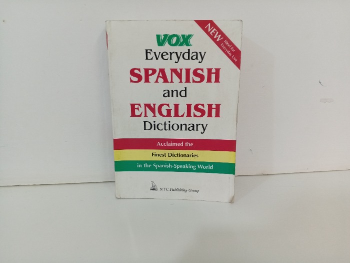 VOX  Everyday SPANISH and ENGLISH Dictionary