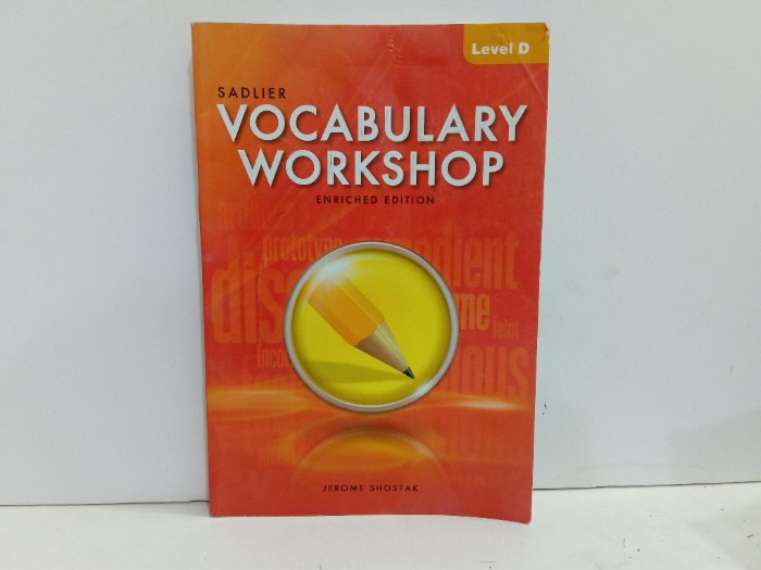VOCABULARY WORKSHOP