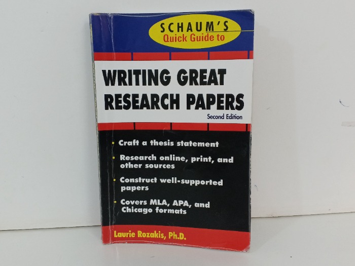 Writing Great Research Papers