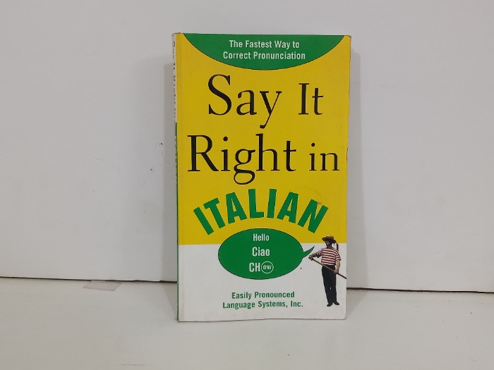 Say lt Right in lTALIAN