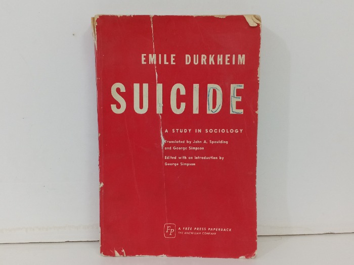 EMILE DURKHEIM  SUICIDE