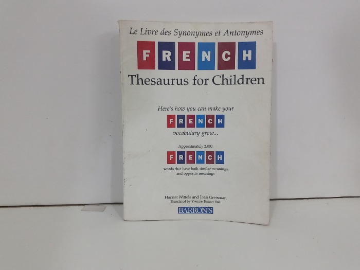 Le LiVre des Synonymes et Antonymes