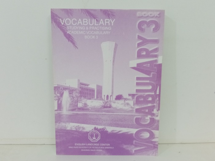 Vocabulary  Studying and Practice  Academic Vocabulary  Book 3