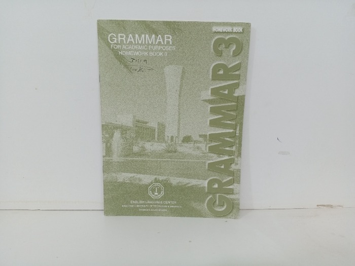 Grammar  For Academic Purposes  Homework Book 3