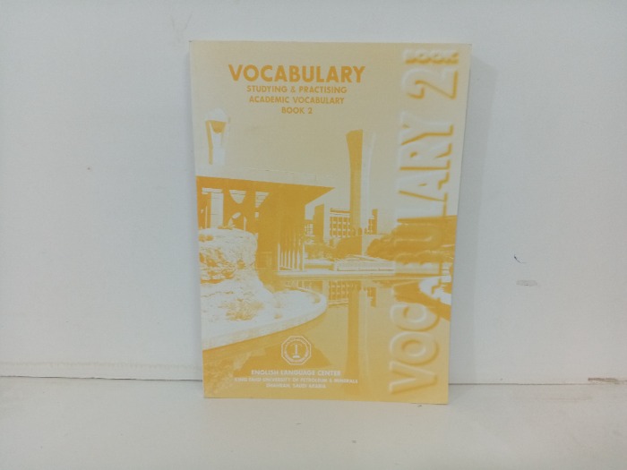 Vocabulary  Studying and Practice  Academic Vocabulary  Book 2