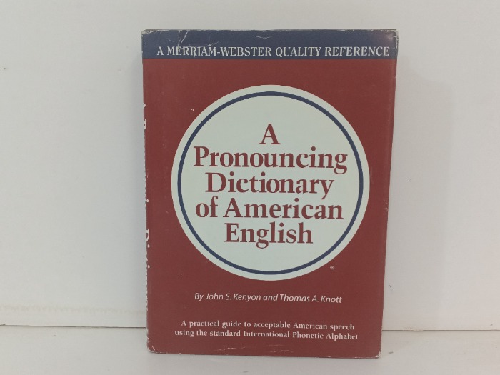 A Pronouncing Dictionary of American English