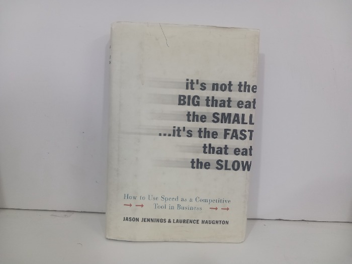 Its not the BlG that eat the smaLL its the FAST that eat the sLOW