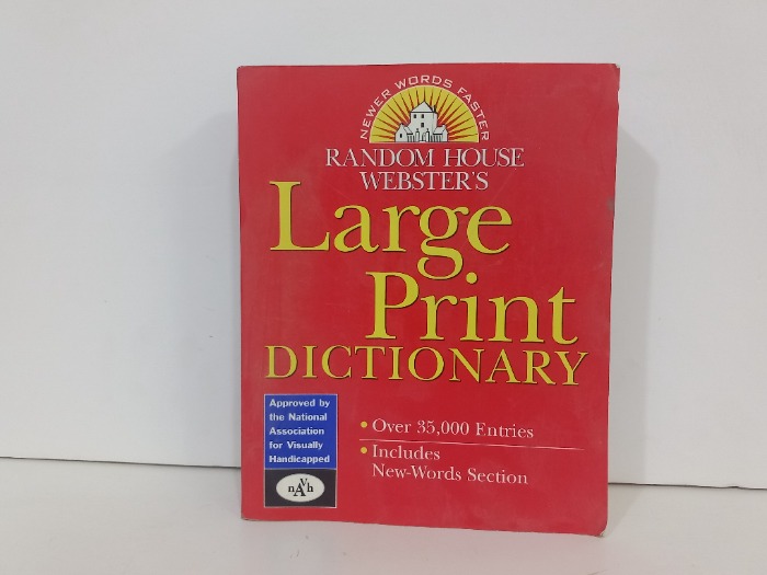 Large print DICTIONARY