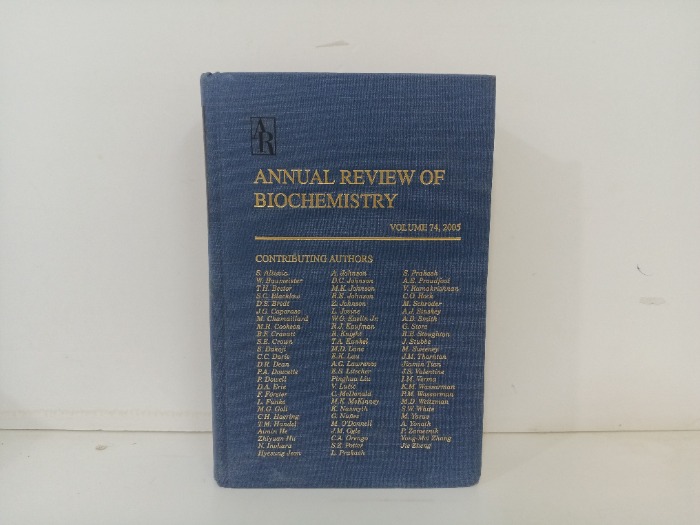 ANNUAL REVIEW OF BIOCHEMISTRY
