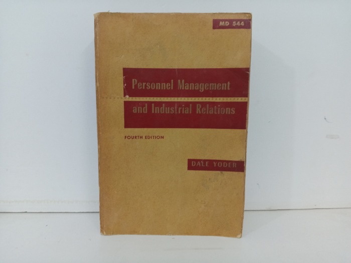 Personnel Management  and Industrial Relations